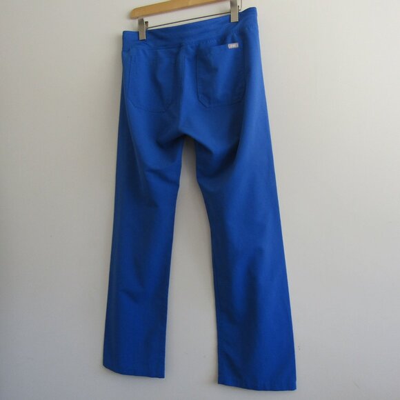 Figs Livingston Basic Scrub Pants Medium Women's Blue Nurse Medical Health - Picture 10 of 13